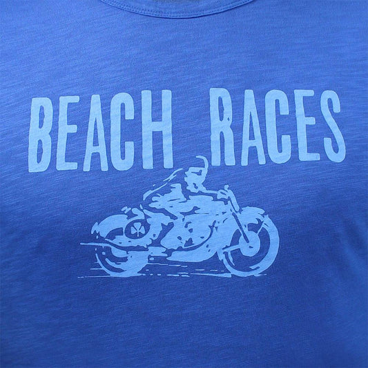 Tonn T Shirt Beach Races Blue