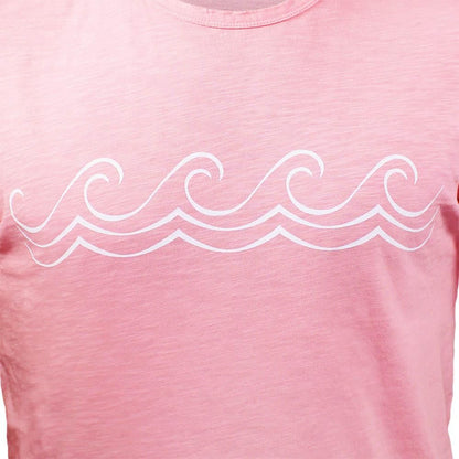 Tonn T Shirt Celtic Wave Pink
