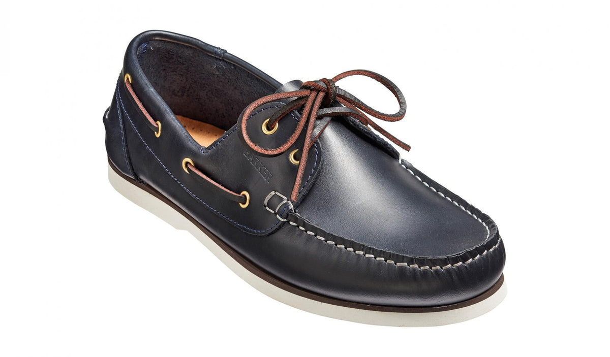 Barker Wallis Boat Shoe Navy