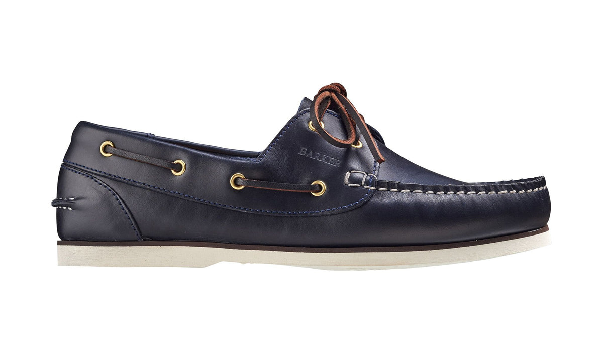 Barker Wallis Boat Shoe Navy