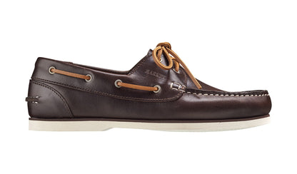 Barker Wallis Boat Shoe Dark Brown