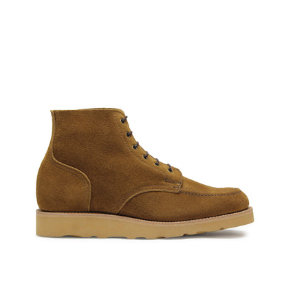 Sanders Wilson Derby Boot Tobacco Suede