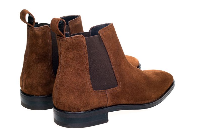 John White Yates Chelsea Boot Snuff Suede