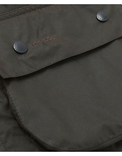 Barbour Classic Beaufort Waxed Jacket Olive