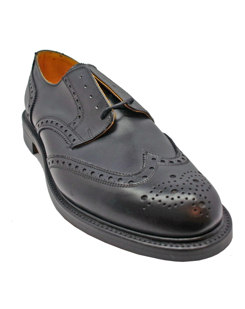 Alfred Sargent Large Size Gibson Brogue Black