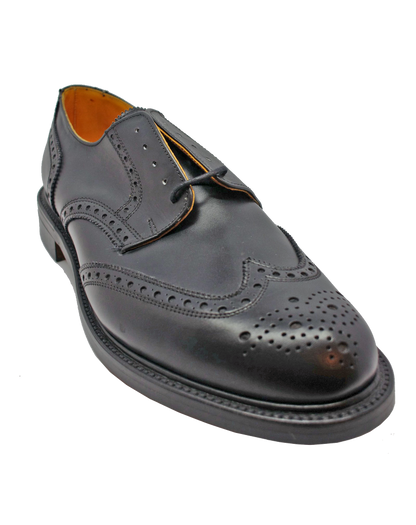 Alfred Sargent Large Size Gibson Brogue Black