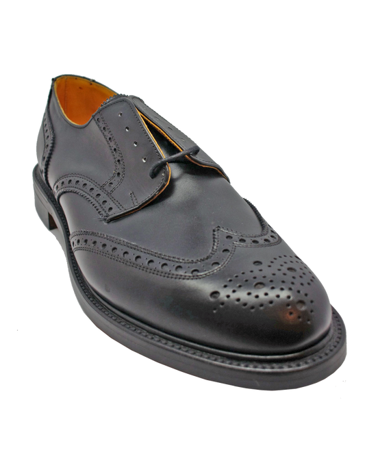 Alfred Sargent Large Size Gibson Brogue Black