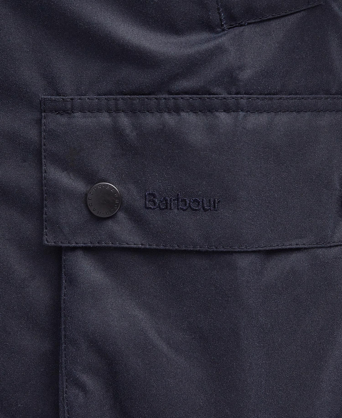 Barbour Ashby Waxed Jacket Navy