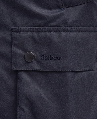 Barbour Ashby Waxed Jacket Navy