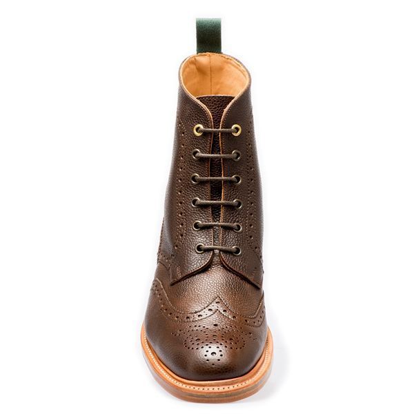 NPS Shoes Heath 6 Eyederby Boots Walnut
