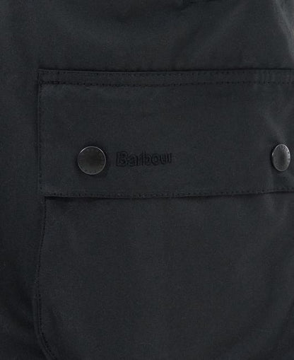 Barbour Ashby Waxed Jacket Black