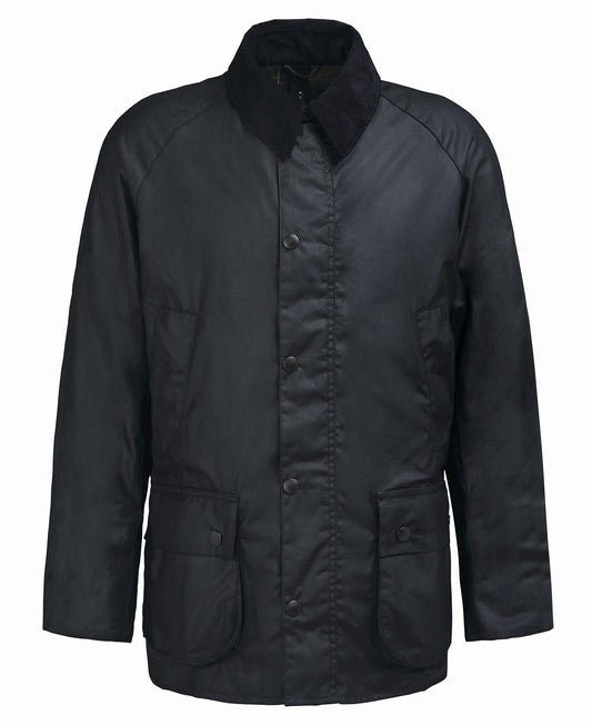 Barbour Ashby Waxed Jacket Black