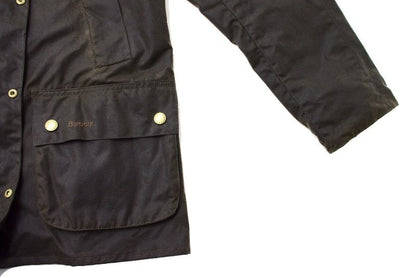 Barbour Ashby Waxed Jacket Olive