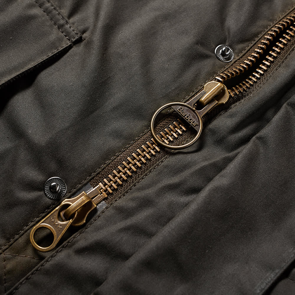Barbour Bristol Waxed Jacket Olive
