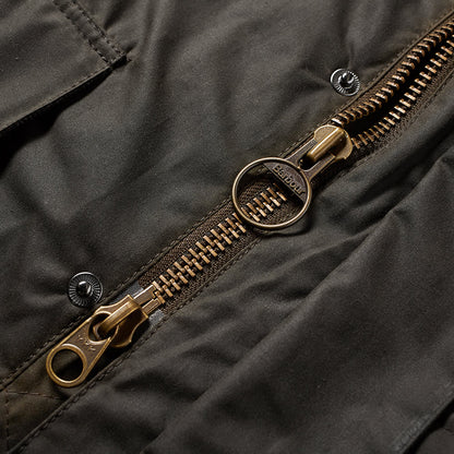 Barbour Bristol Waxed Jacket Olive