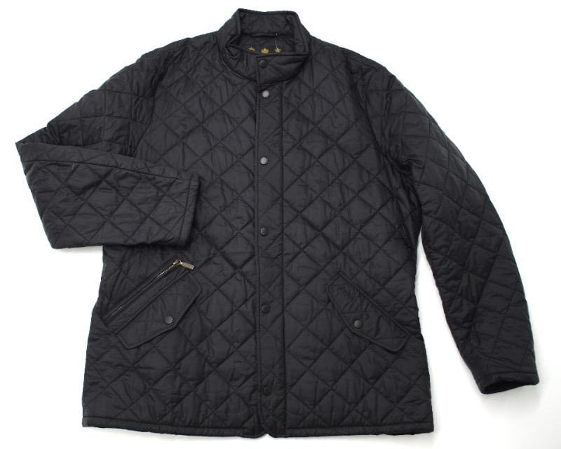 Barbour Flyweight Chelsea Quilted Jacket Black
