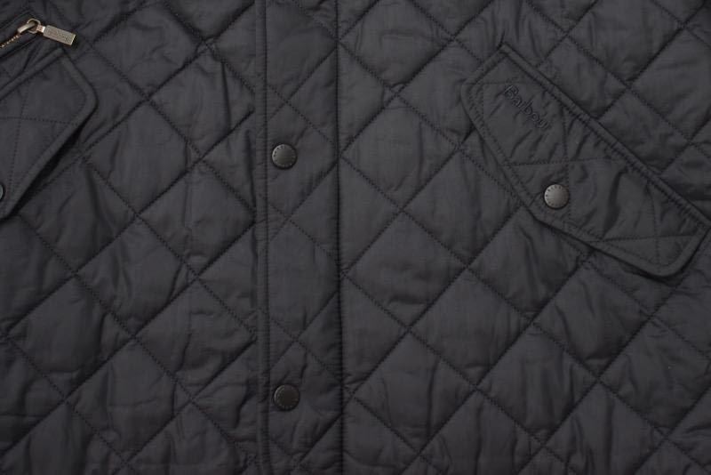 Barbour Flyweight Chelsea Quilted Jacket Black