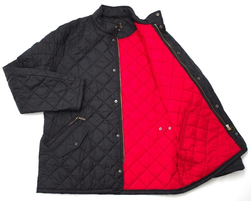 Barbour Flyweight Chelsea Quilted Jacket Black