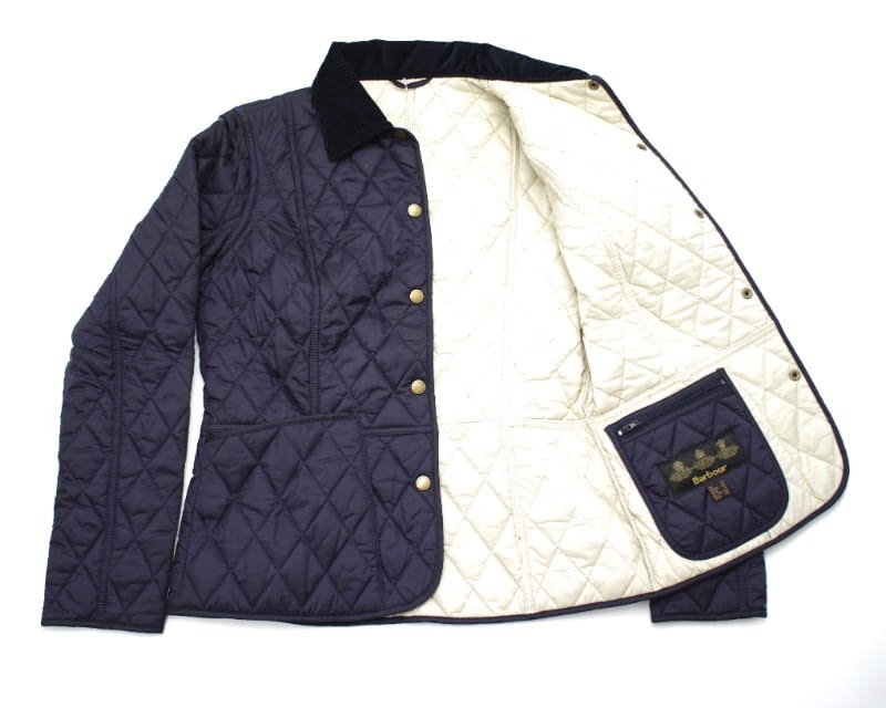 Barbour Ladies Summer Liddesdale Quilted Jacket Navy