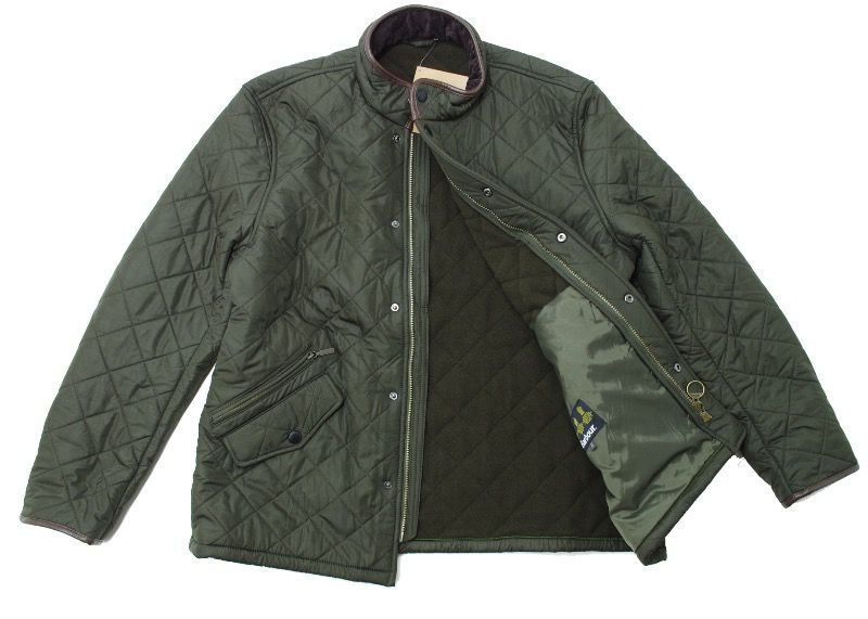 Barbour Powell Quilted Jacket Olive