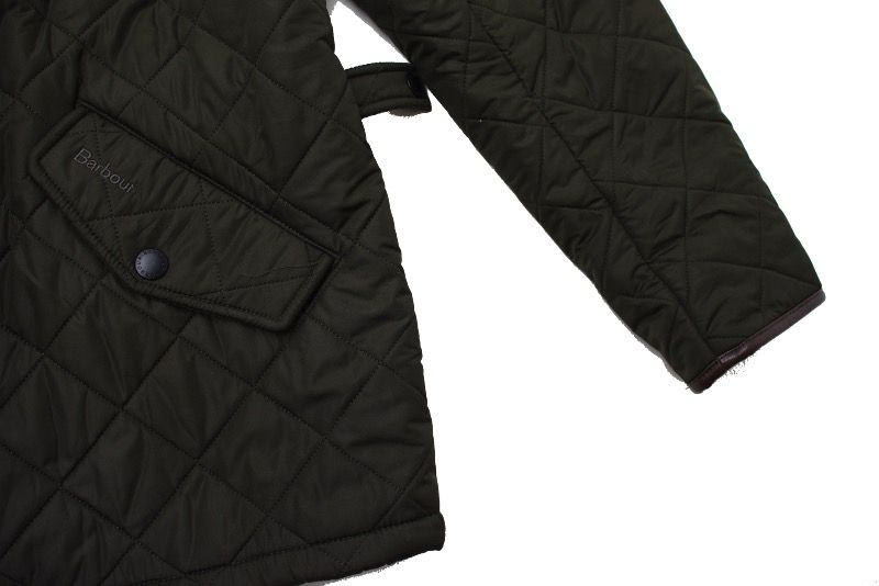 Barbour Powell Quilted Jacket Olive