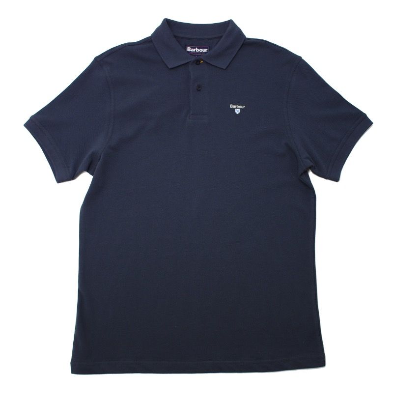 Barbour Sports Polo Navy