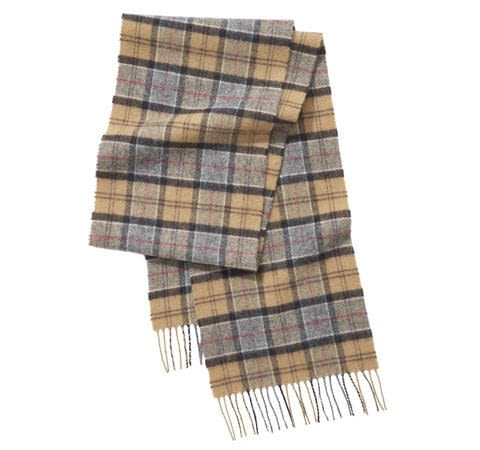Barbour Unisex Tartan Lambswool Scarf Dress Tartan