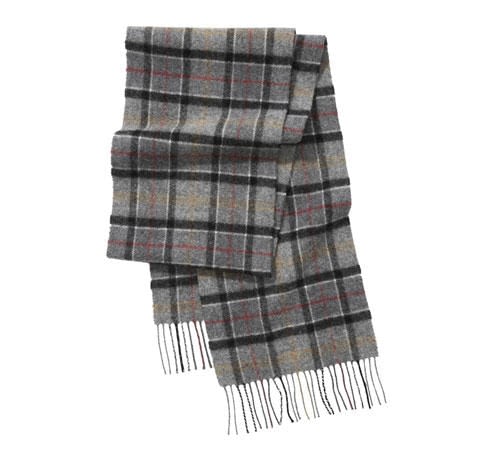 Barbour Unisex Tartan Lambswool Scarf Modern Tartan