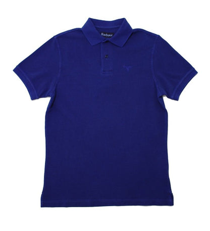 Barbour Washed Sports Polo Navy