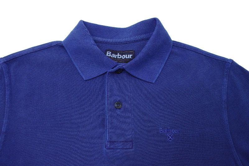 Barbour Washed Sports Polo Navy