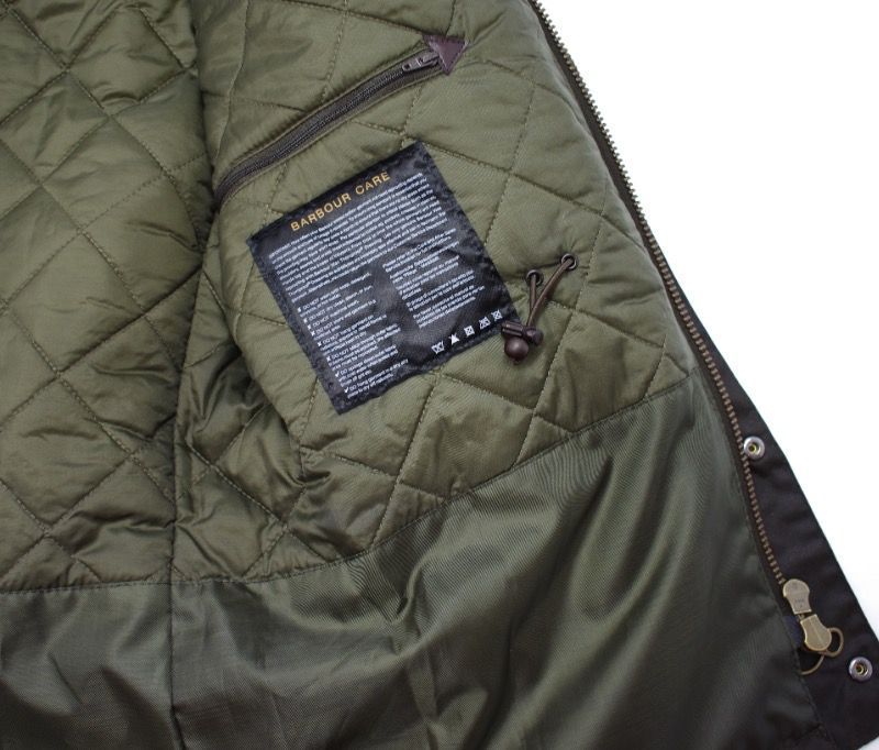Barbour Sapper Waxed Jacket Olive