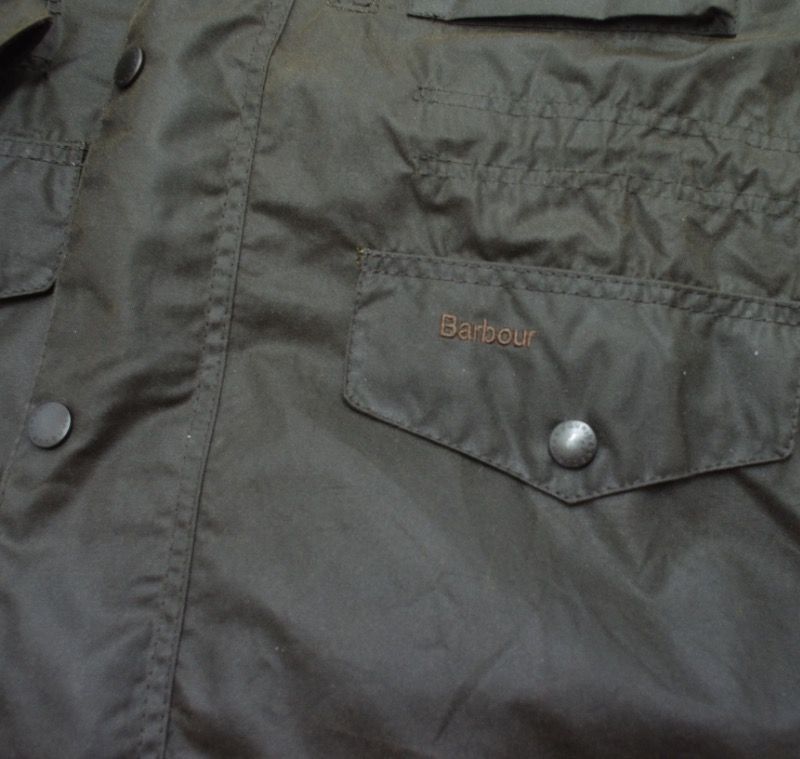 Barbour Sapper Waxed Jacket Olive