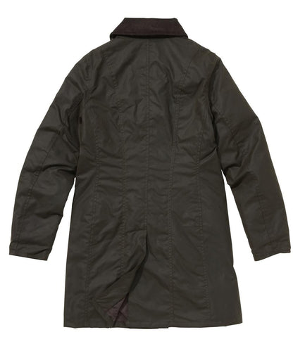 Barbour Belsay Waxed Jacket Olive