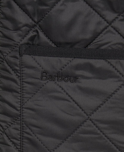Barbour Polarquilt Waistcoat Zip In Liner Black
