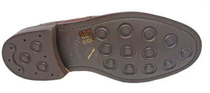Barker Grassington Brogue Cherry Grain Leather
