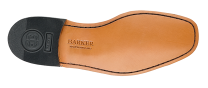 Barker Newbury Derby Lace Up Big Shoe Black