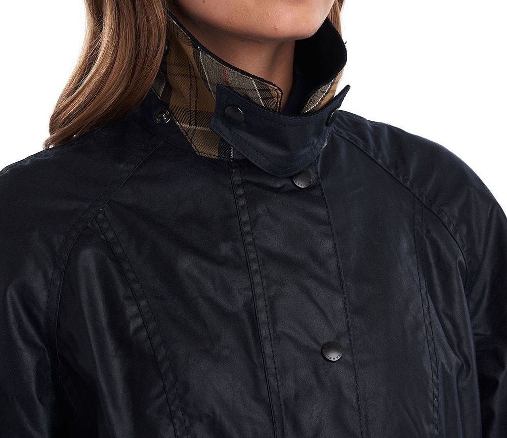 Barbour Beadnell Waxed Jacket Navy