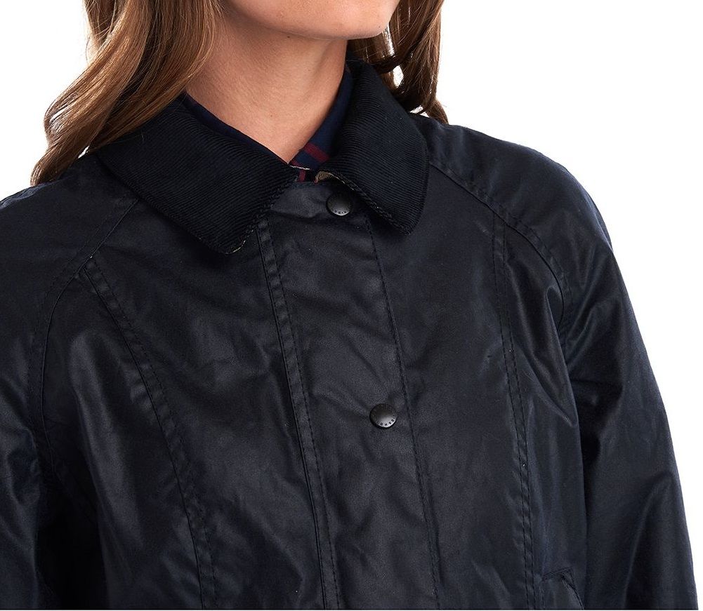 Barbour Beadnell Waxed Jacket Navy
