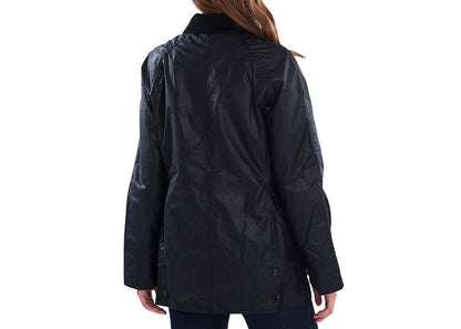 Barbour Beadnell Waxed Jacket Navy