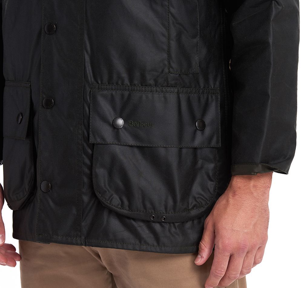 Barbour Beaufort Waxed Jacket Sage