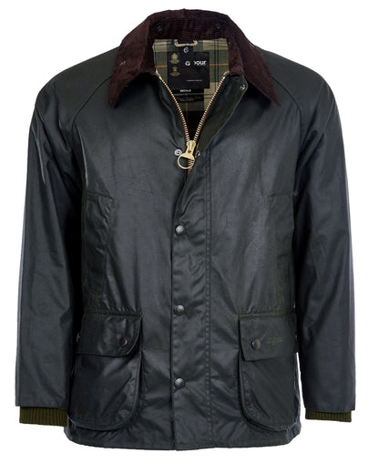Barbour Classic Bedale Waxed Jacket Sage