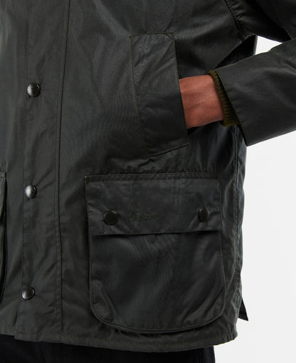 Barbour Classic Bedale Waxed Jacket Sage