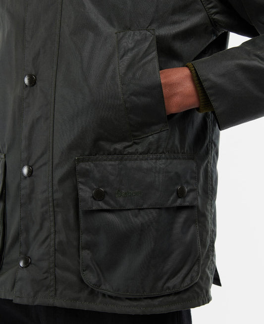 Barbour Classic Bedale Waxed Jacket Sage