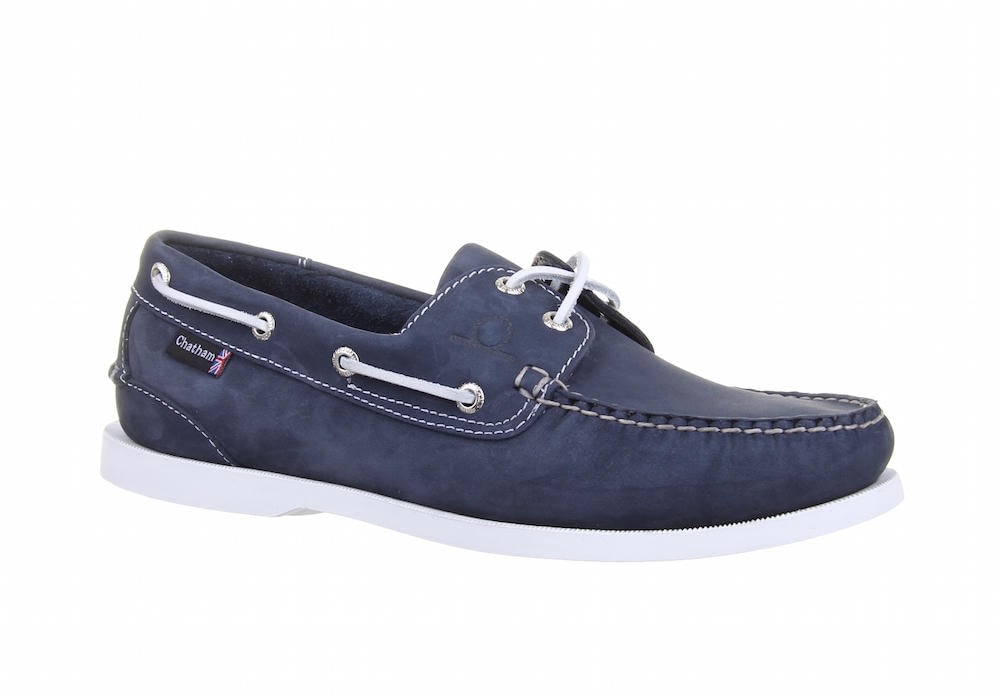 Chatham Pacific Big Size G2 Boat Shoe Navy