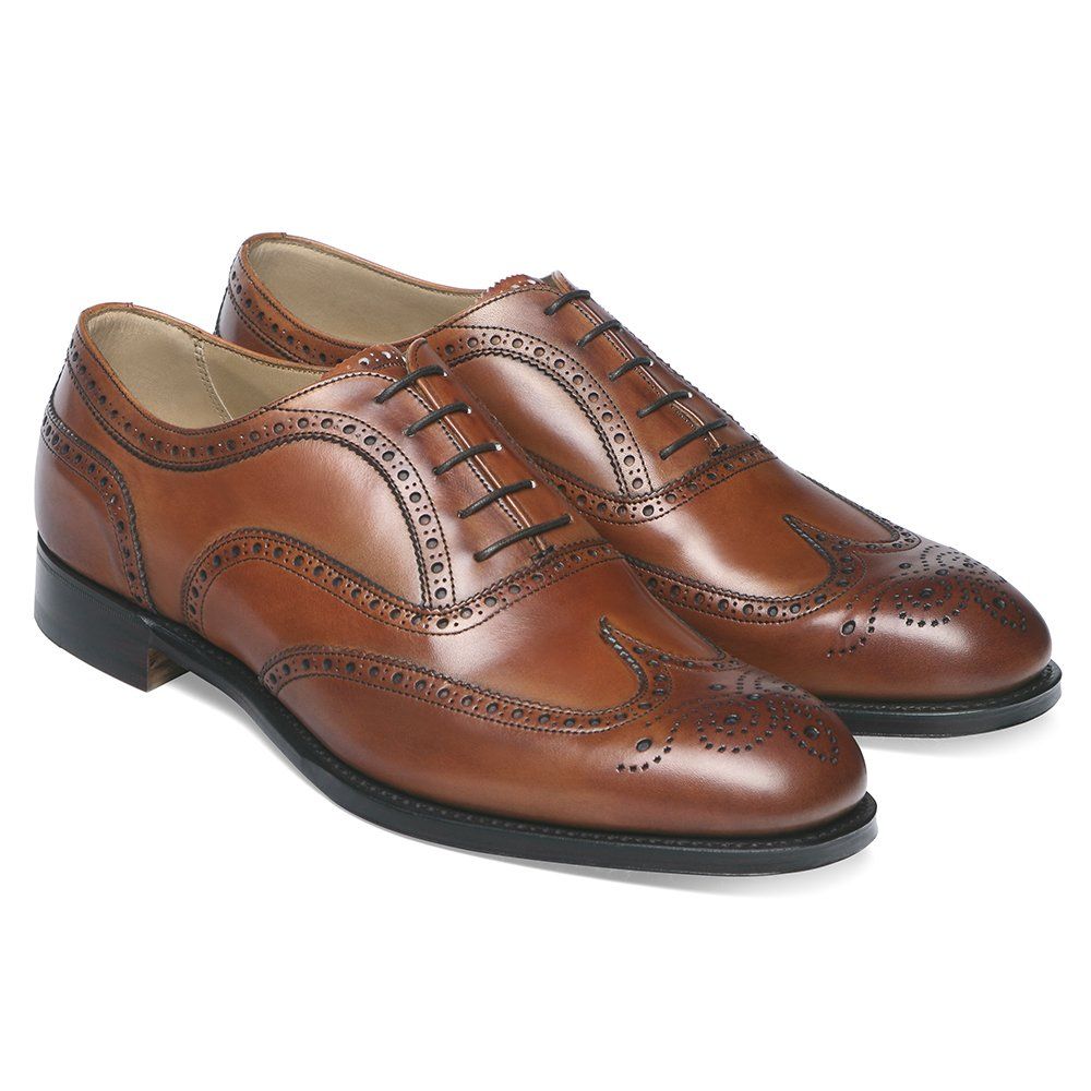 Joseph Cheaney Arthur III Brogue Dark Leaf Calf Leather