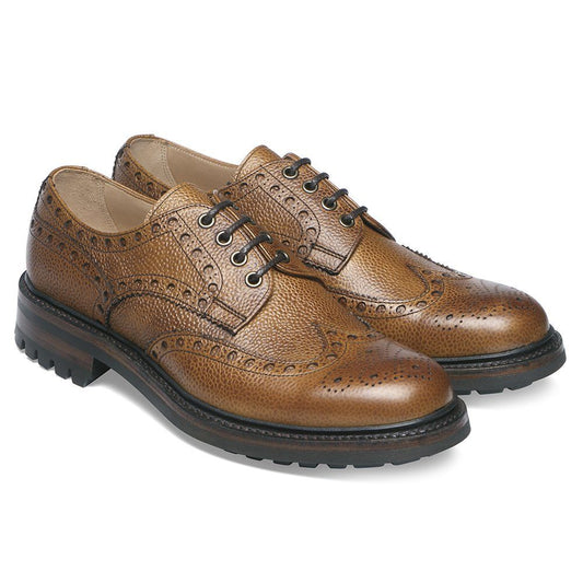 Joseph Cheaney Avon C Wingcap Country Brogue Almond Grain Leather