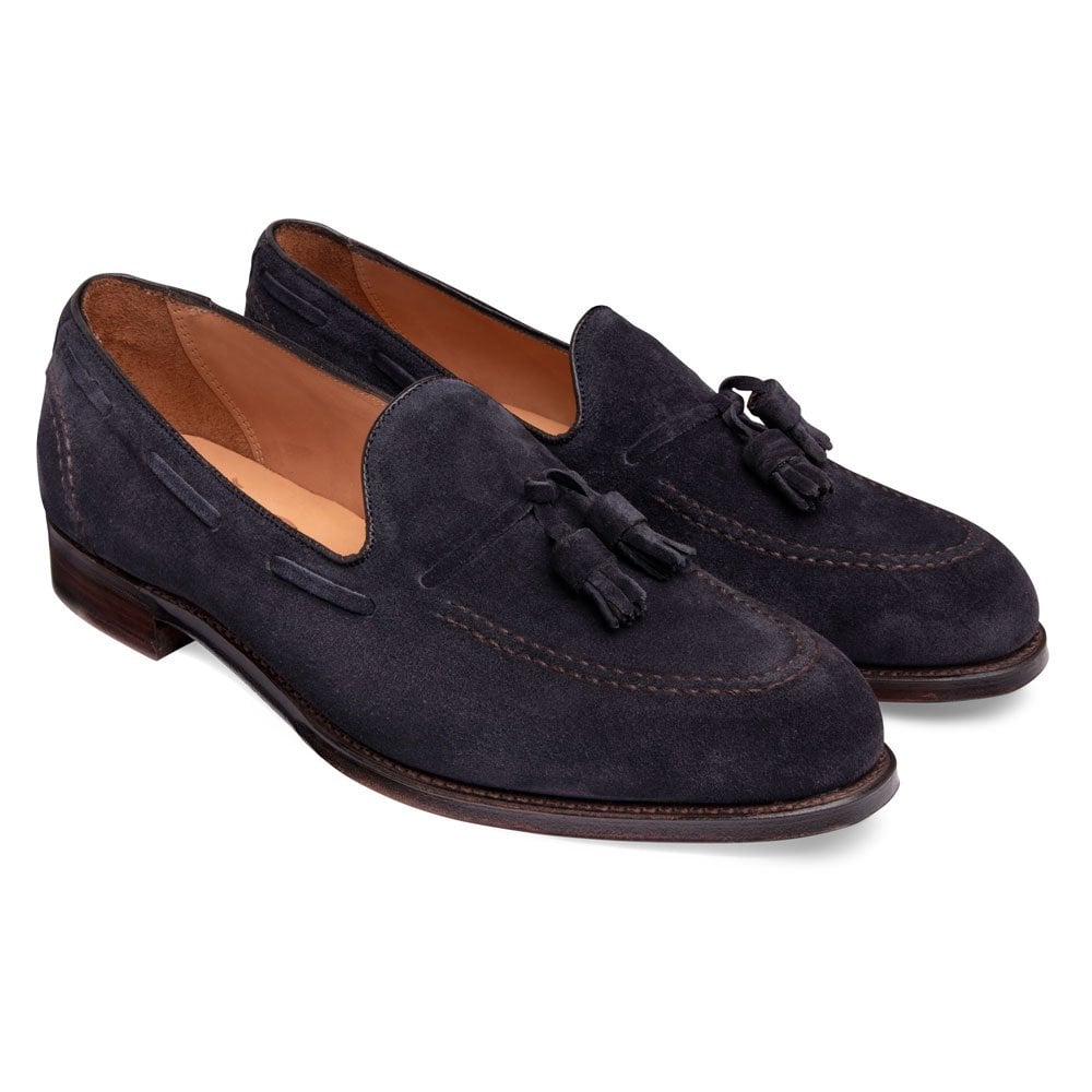 Joseph Cheaney Harry II Tassel Loafer Oceana Suede