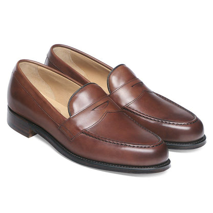 Joseph Cheaney Hudson Penny Loafer Conker Calf Leather