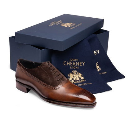 Joseph Cheaney Lancaster Oxford Bronzed Espresso