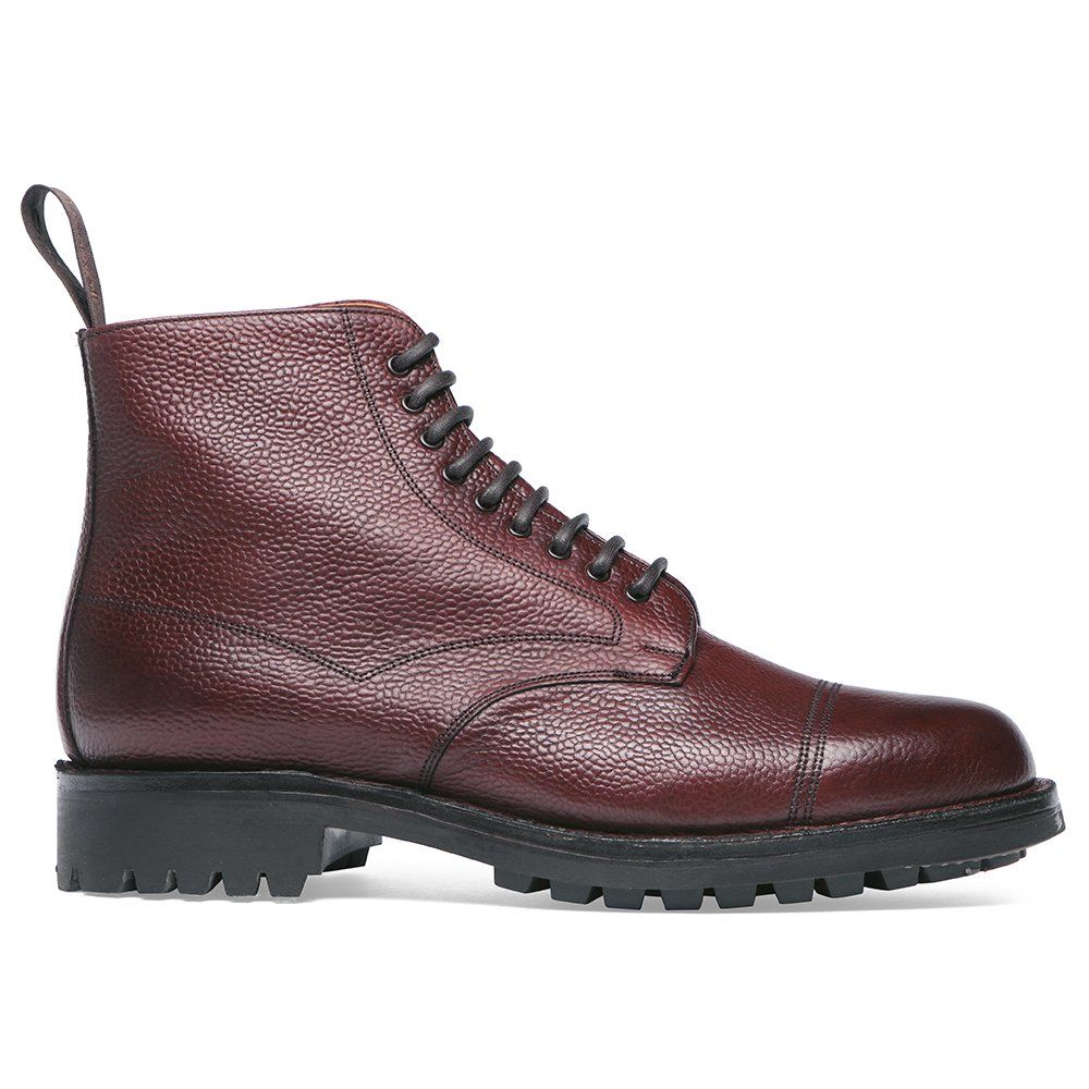 Joseph Cheaney Pennine II R Country Derby Boot Burgundy Grain Leather